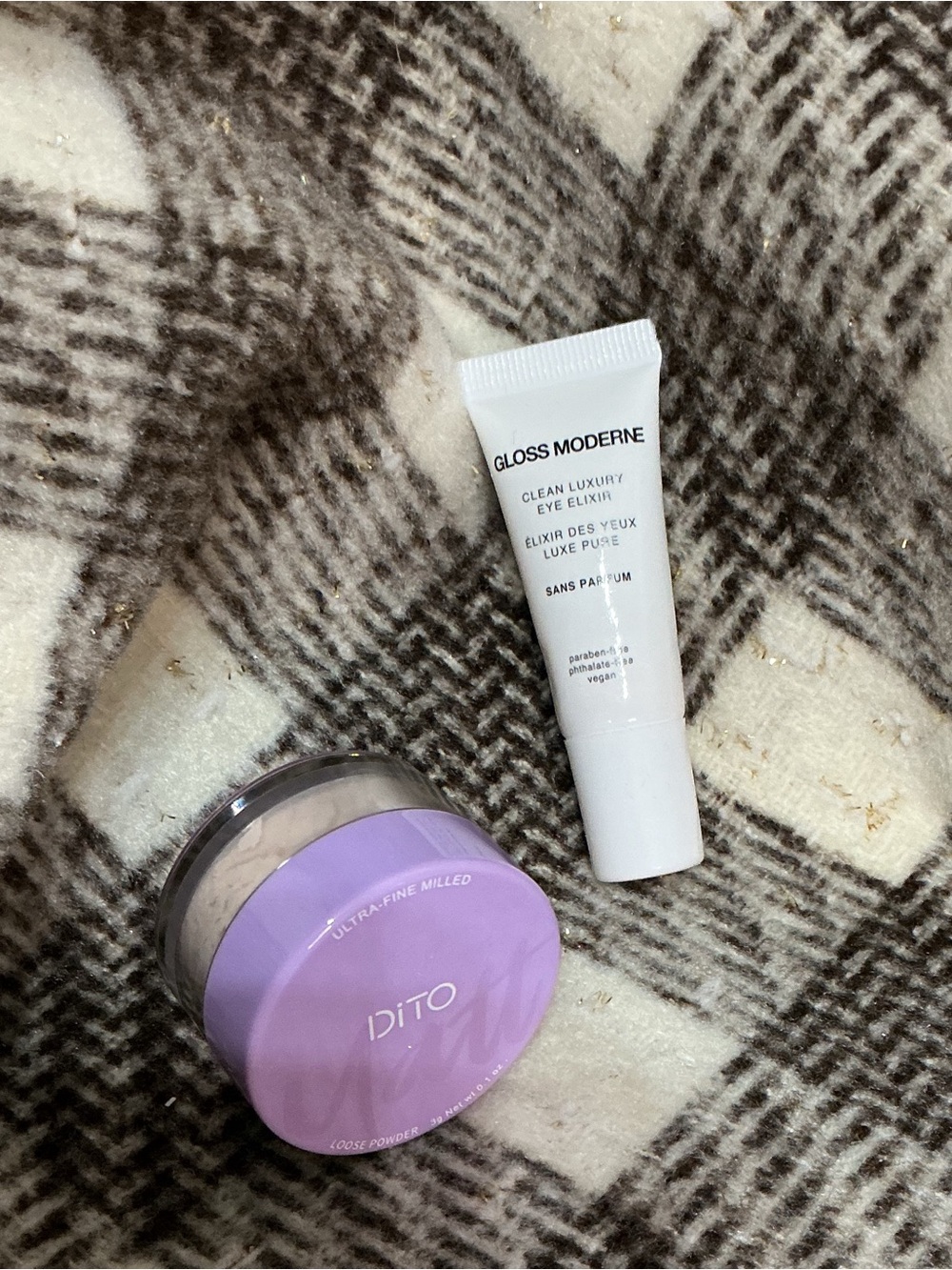 DITO ULTRA FINE TRANSLUCENT LOOSE POWDER & EYE CREAM